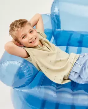 Рубашка поло с коротким рукавом для мальчиков Kids El Corte Ingls, зеленый