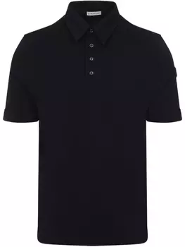 Рубашка поло с коротким рукавом Moncler, синий