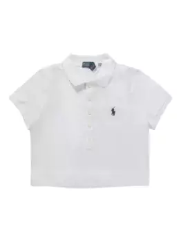 Рубашка-поло с коротким рукавом POLO RALPH LAUREN, белый
