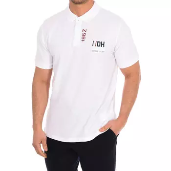 Рубашка поло с короткими рукавами 75107 181990 Daniel Hechter, белый