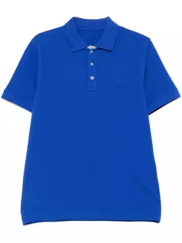 Рубашка поло с короткими рукавами Fay, синий