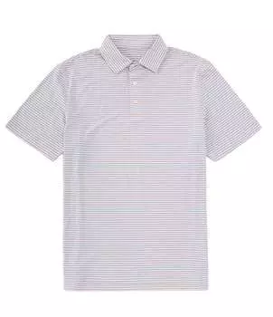 Рубашка поло с короткими рукавами и короткими рукавами Southern Tide Ryder Heather Halls Performance, розовый