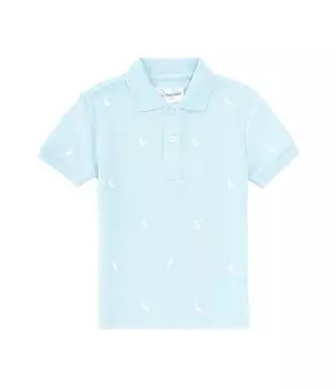 Рубашка-поло с короткими рукавами и кроликом 360 Little Boys Schifili Adventurewear 360 Little Boys 2T-6, синий