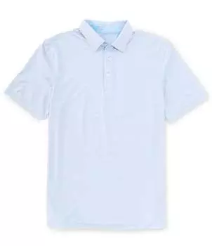 Рубашка поло с короткими рукавами и полосками Southern Tide Driver Verdae, синий