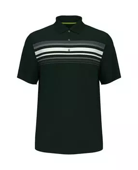 Рубашка поло с короткими рукавами и полоской на груди для больших мальчиков PGA TOUR
