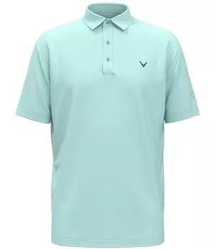 Рубашка-поло с короткими рукавами и принтом Callaway Big & Tall Pro Spin Fineline, синий