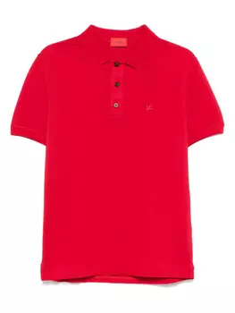 Рубашка поло с короткими рукавами Isaia, красный