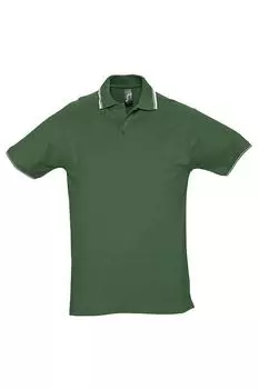 Рубашка поло с короткими рукавами из пике Practice SOL'S, зеленый