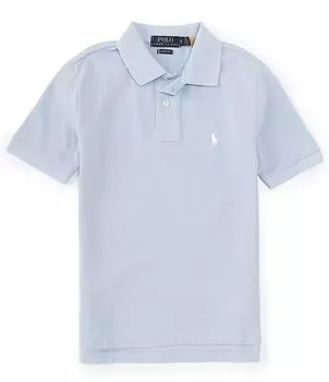 Рубашка-поло с короткими рукавами из сетки для мальчиков Polo Ralph Lauren Big Boys 8-20, синий