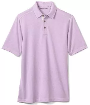 Рубашка-поло с короткими рукавами Johnston & Murphy Vintage Slub, фиолетовый