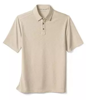 Рубашка поло с короткими рукавами Johnston & Murphy Vintage Slub, коричневый