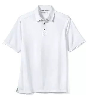 Рубашка-поло с короткими рукавами Johnston & Murphy Vintage Slub, белый