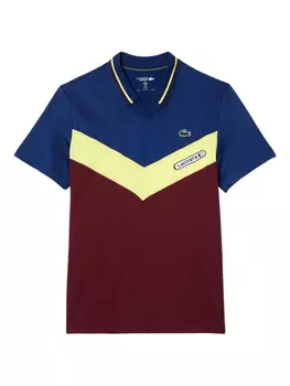 Рубашка поло с короткими рукавами Lacoste, синий