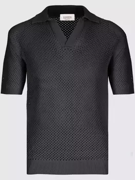 Рубашка поло с короткими рукавами Laneus, черный