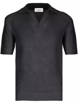 Рубашка поло с короткими рукавами Laneus, черный