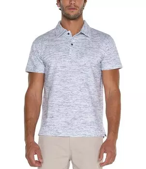 Рубашка поло с короткими рукавами Liverpool Los Angeles Space Dye, синий