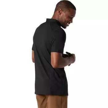 Рубашка поло с короткими рукавами – мужская Smartwool, черный