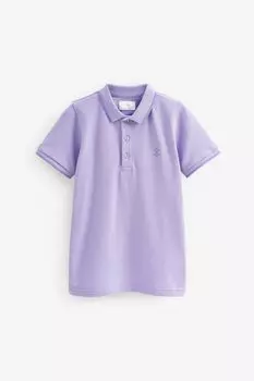 Рубашка поло с короткими рукавами Next, сиреневый