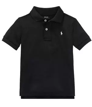 Рубашка-поло с короткими рукавами Polo Ralph Lauren Little Boys 2T-7, черный