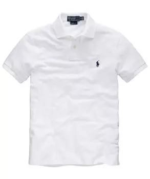 Рубашка поло с короткими рукавами Polo Ralph Lauren, белый