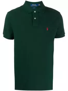 Рубашка-поло с короткими рукавами POLO RALPH LAUREN, зеленый