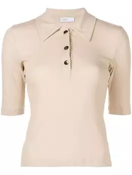 Рубашка поло с короткими рукавами Rosetta Getty, черный