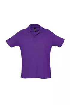 Рубашка поло с короткими рукавами Summer II Pique SOL'S, фиолетовый