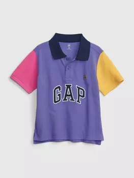 Рубашка-Поло с логотипом Gap, фиолетовый
