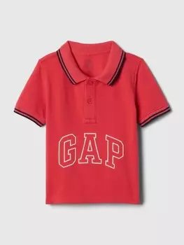 Рубашка-Поло с логотипом Gap, красный