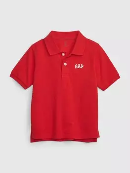 Рубашка-Поло с логотипом Gap, красный