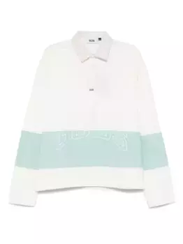 Рубашка поло с логотипом GCDS, нейтральный