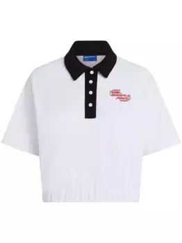 Рубашка поло с логотипом Karl Lagerfeld Jeans, белый