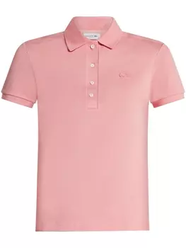 Рубашка поло с логотипом Lacoste, розовый