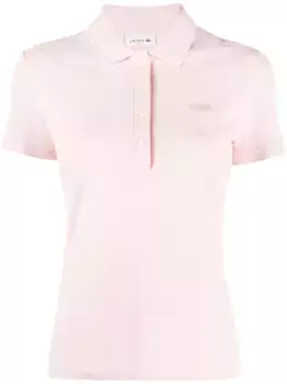 Рубашка поло с логотипом Lacoste, розовый