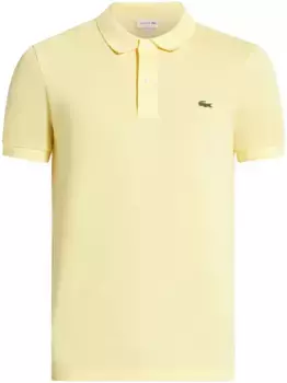Рубашка поло с логотипом Lacoste, желтый