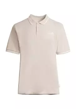 Рубашка-поло с логотипом на груди, мужская moorhead, цвет Silver Linen