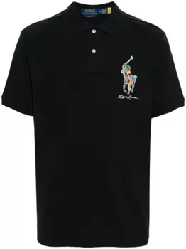 Рубашка поло с логотипом Polo Pony POLO RALPH LAUREN, черный