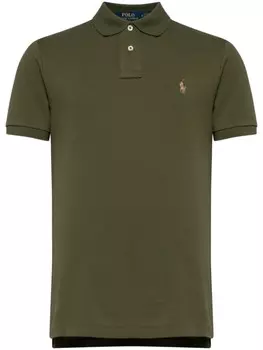 Рубашка поло с логотипом Polo Pony Polo Ralph Lauren, зеленый