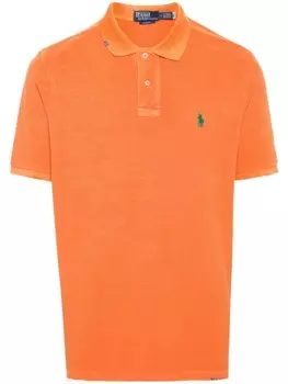 Рубашка поло с логотипом Polo Pony Polo Ralph Lauren, оранжевый