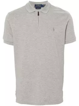 Рубашка поло с логотипом Polo Pony Polo Ralph Lauren, серый