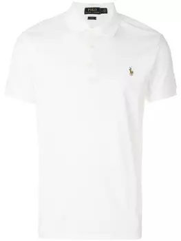 Рубашка-поло с логотипом Polo Ralph Lauren, белый