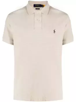 Рубашка поло с логотипом POLO RALPH LAUREN, нейтральный