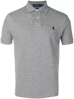 Рубашка-поло с логотипом POLO RALPH LAUREN, серый