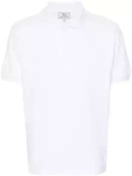 Рубашка поло с логотипом WOOLRICH, белый