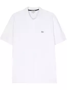 Рубашка поло с логотипом WOOLRICH, белый