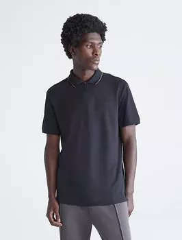 Рубашка поло с молнией Move 365 Calvin Klein, черный