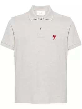 Рубашка поло с монограммой Ami de Coeur AMI Paris