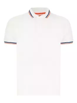 Рубашка-поло с наконечником Sundek, белый