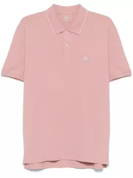 Рубашка поло с нашивкой-логотипом C.P. Company, розовый