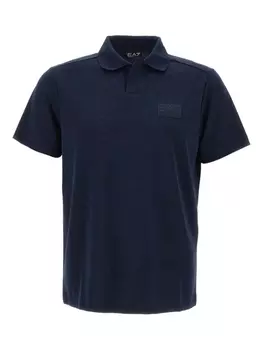 Рубашка поло с нашивкой-логотипом Emporio Armani Ea7 Ea7 Emporio Armani, синий